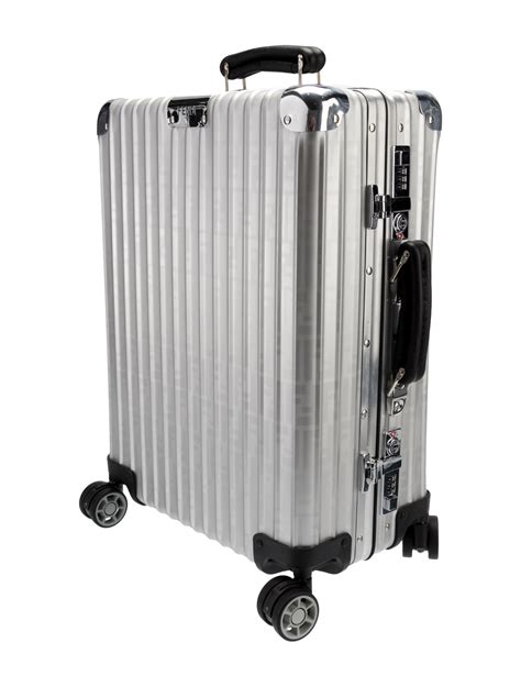 Fendi x Rimowa Zucca FF Aluminum Cabin Suitcase 